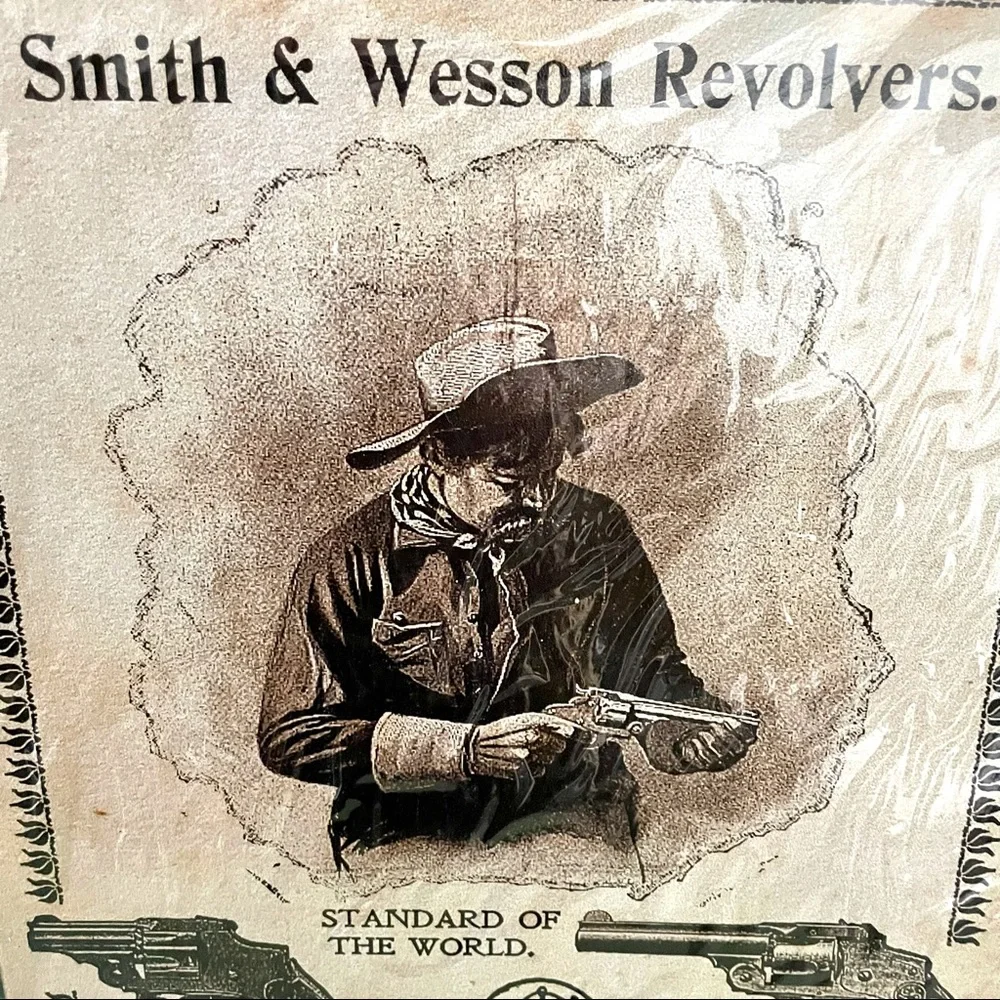 NEW Smith & Wesson Metal Sign